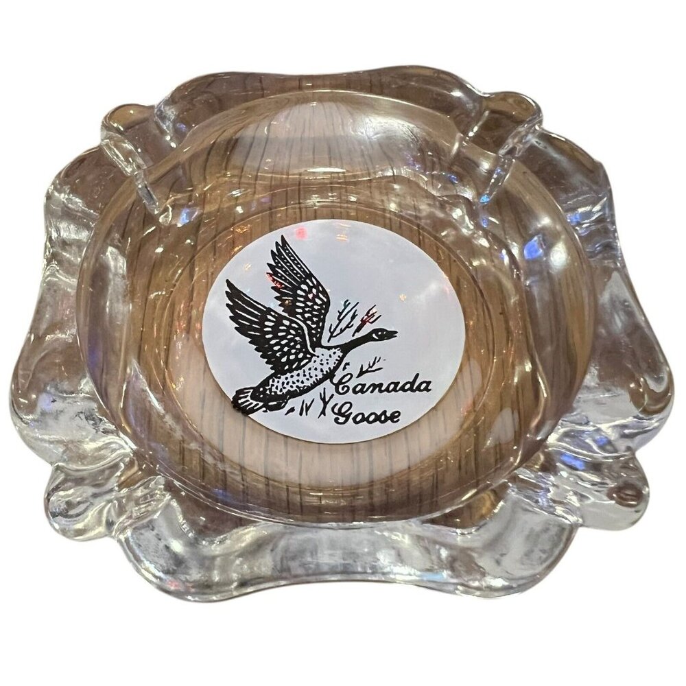 Canada Goose Ashtray Hunting Birds Vintage Cigarette‎ Cigar Tobacco
